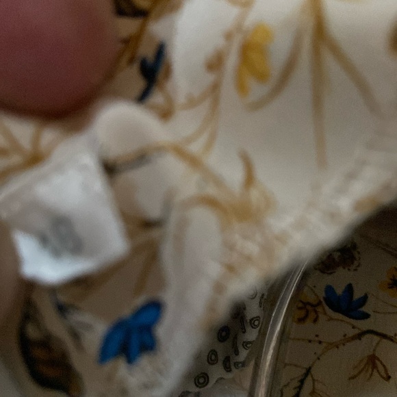 THE SILK Collection floral button down shirt size 18 The White Pine Company - Picture 10 of 16